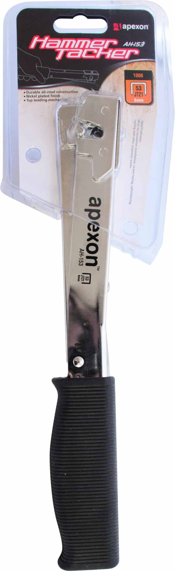 AH153 Light Duty Hammer Tacker Tip Top Tools