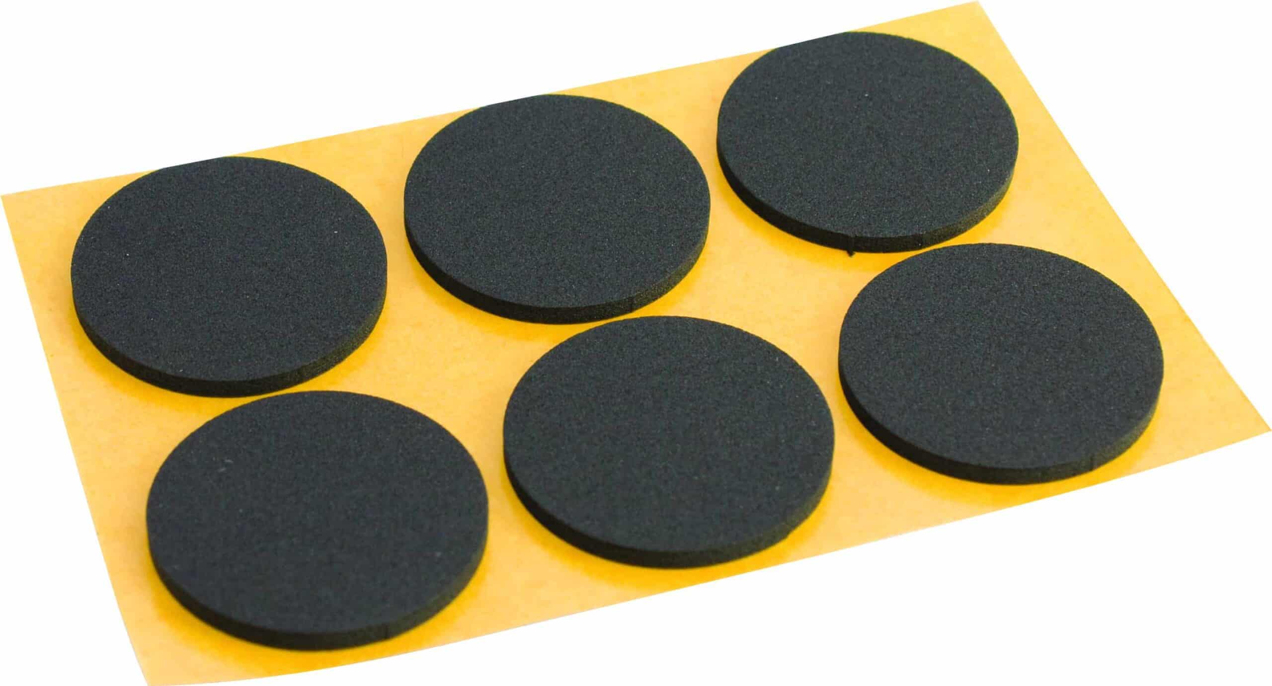 NonSlip EPDM Bumpers Round Tip Top Tools
